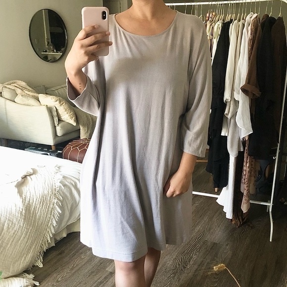 Aritzia Wilfred Free Laggenlook Pocket Dress Size Large - Picture 1 of 14